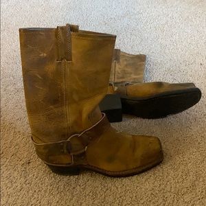 Frye harness boots